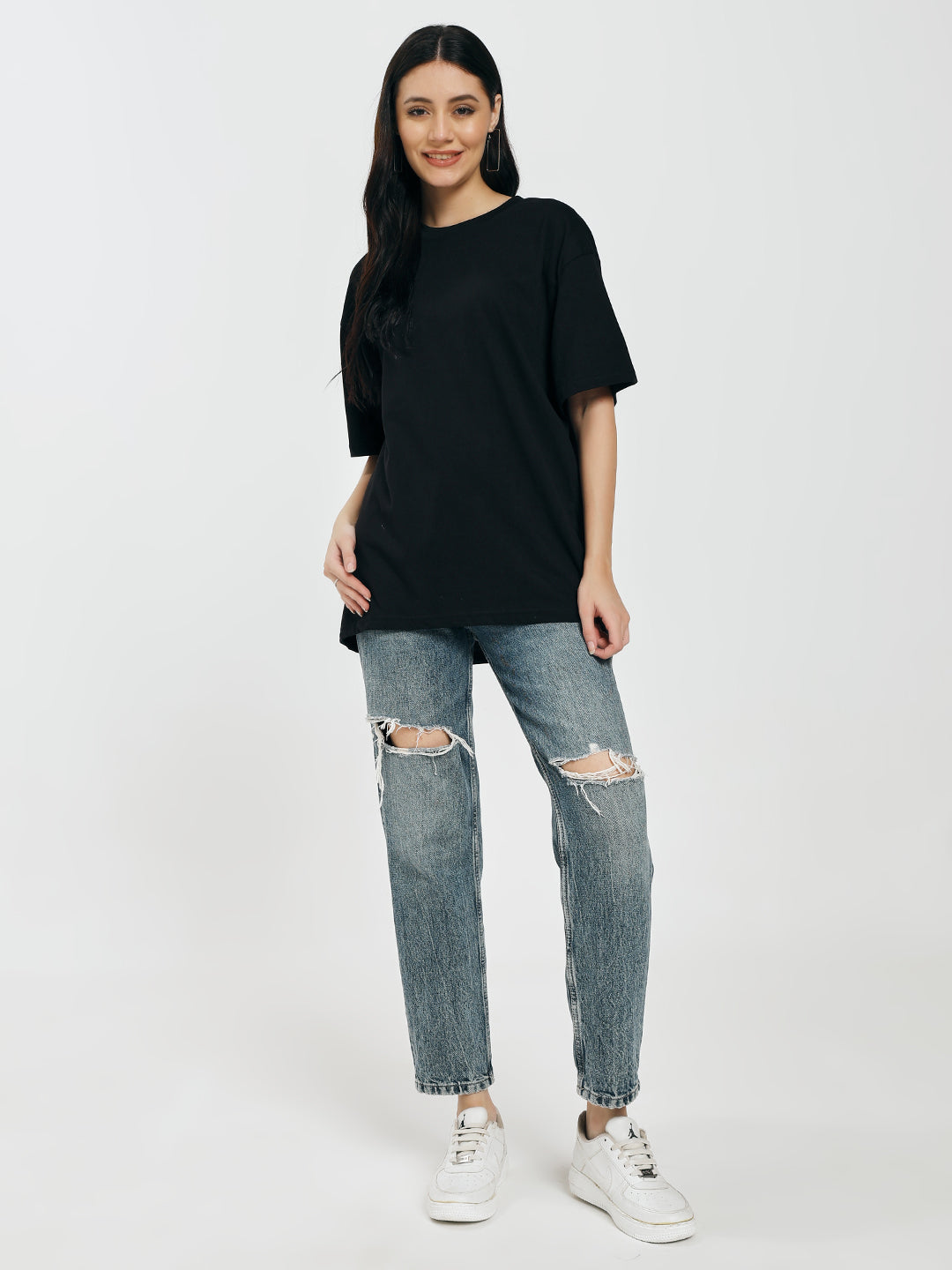Black Oversized T-Shirt