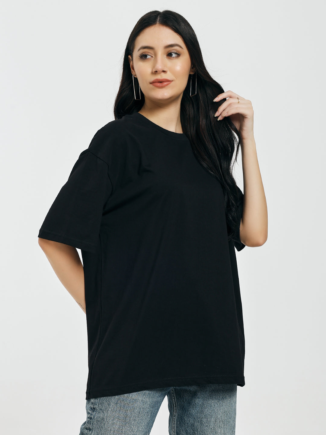Black Oversized T-Shirt