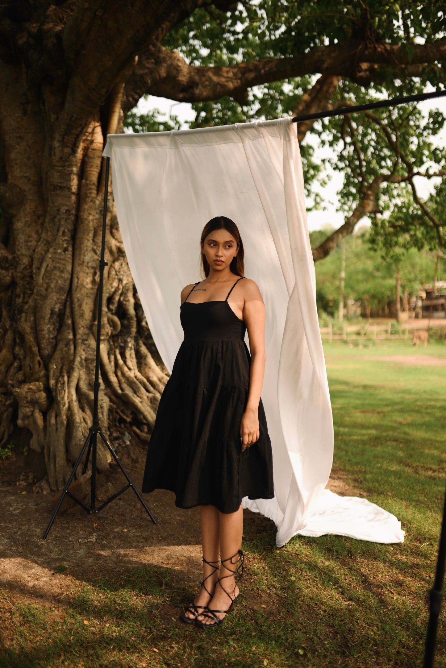 Black Layered Dress