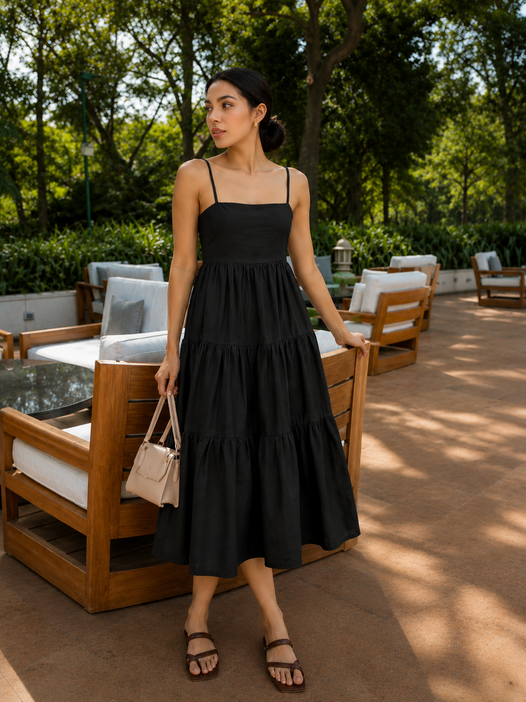 Black Layered Dress