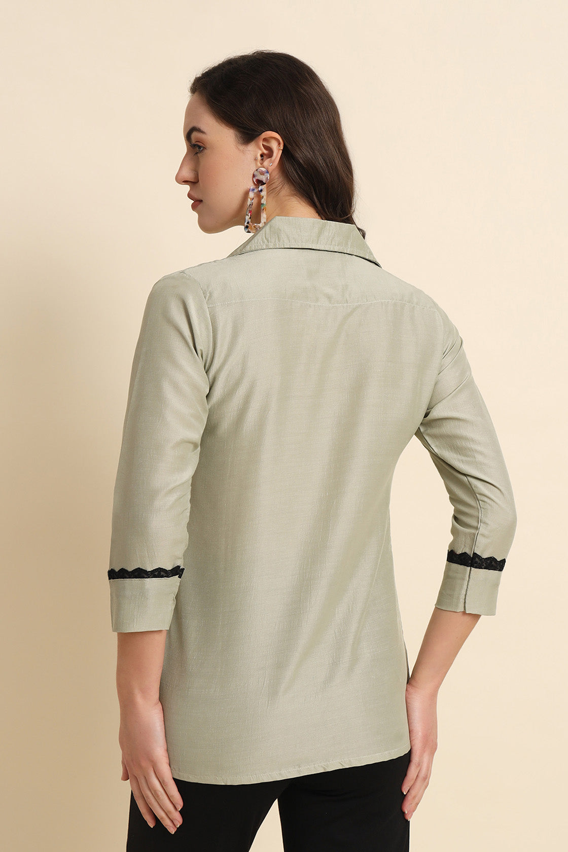 Silk Shirt Ivory