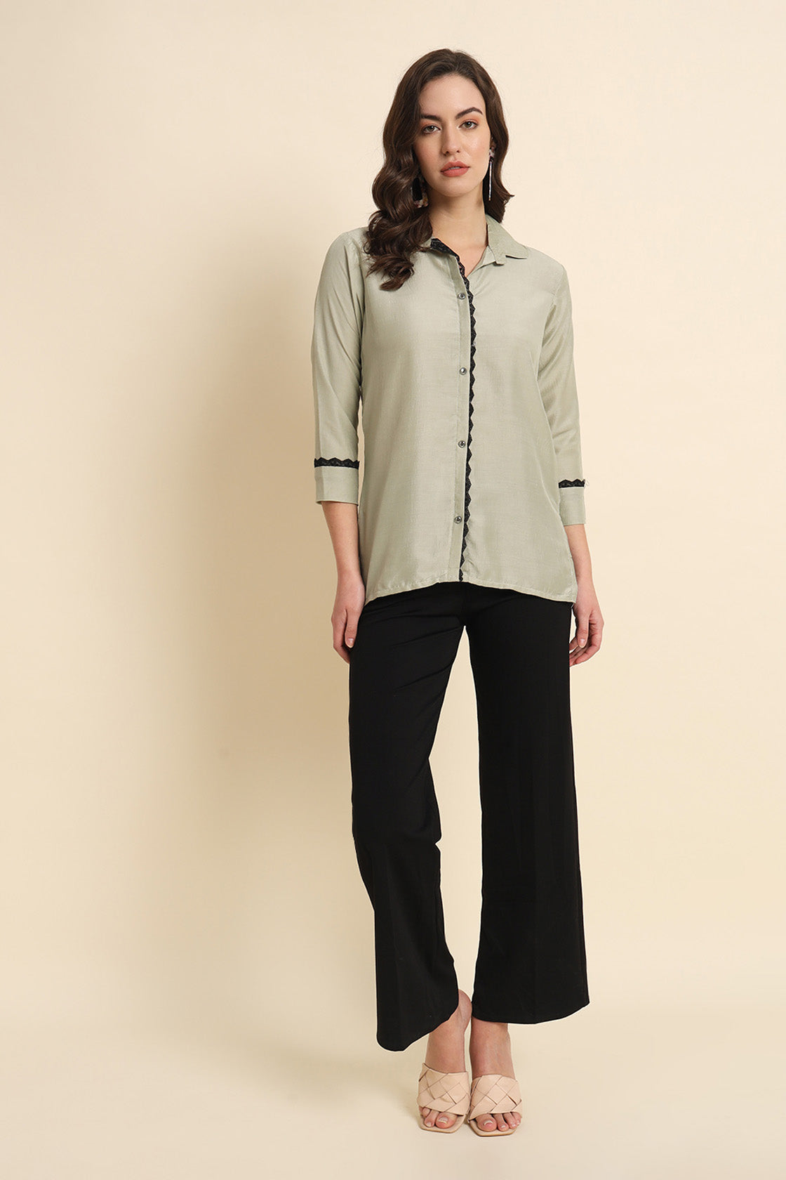 Silk Shirt Ivory