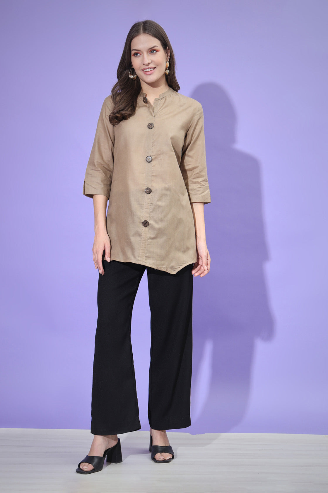 Dusty Casual Short Tunic