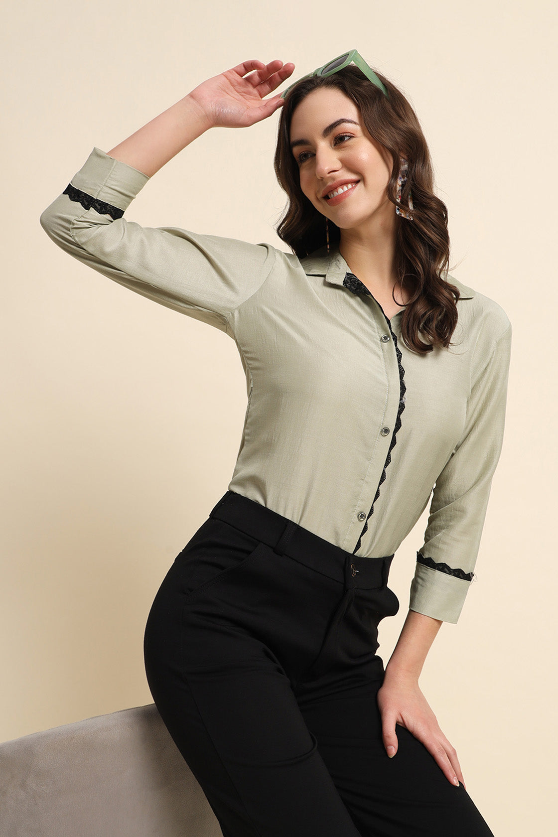 Silk Shirt Ivory
