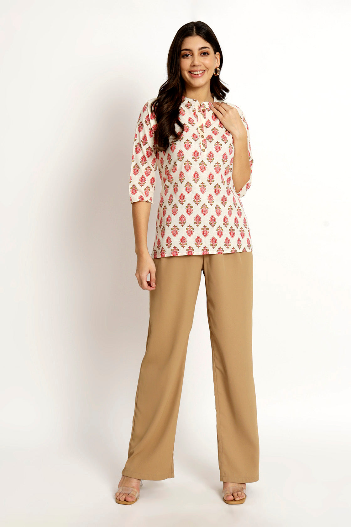 Semi-Casual Short Tunic