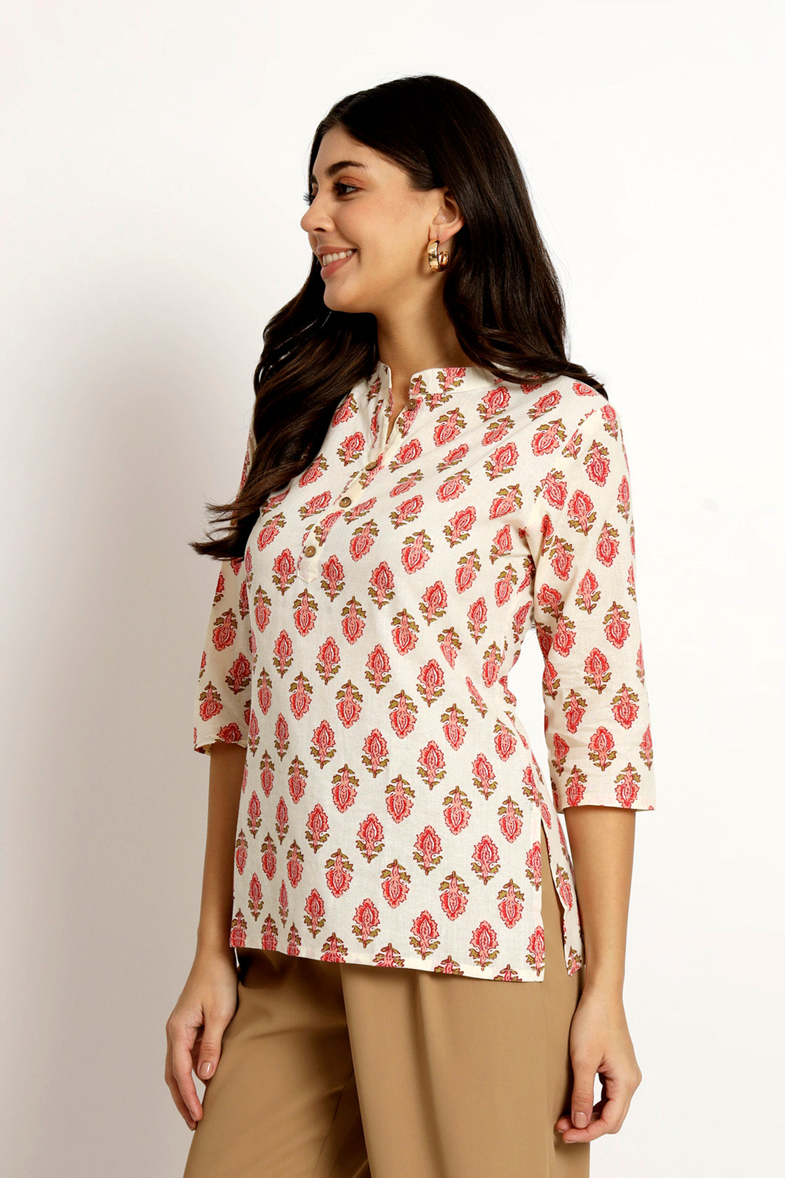 Semi-Casual Short Tunic