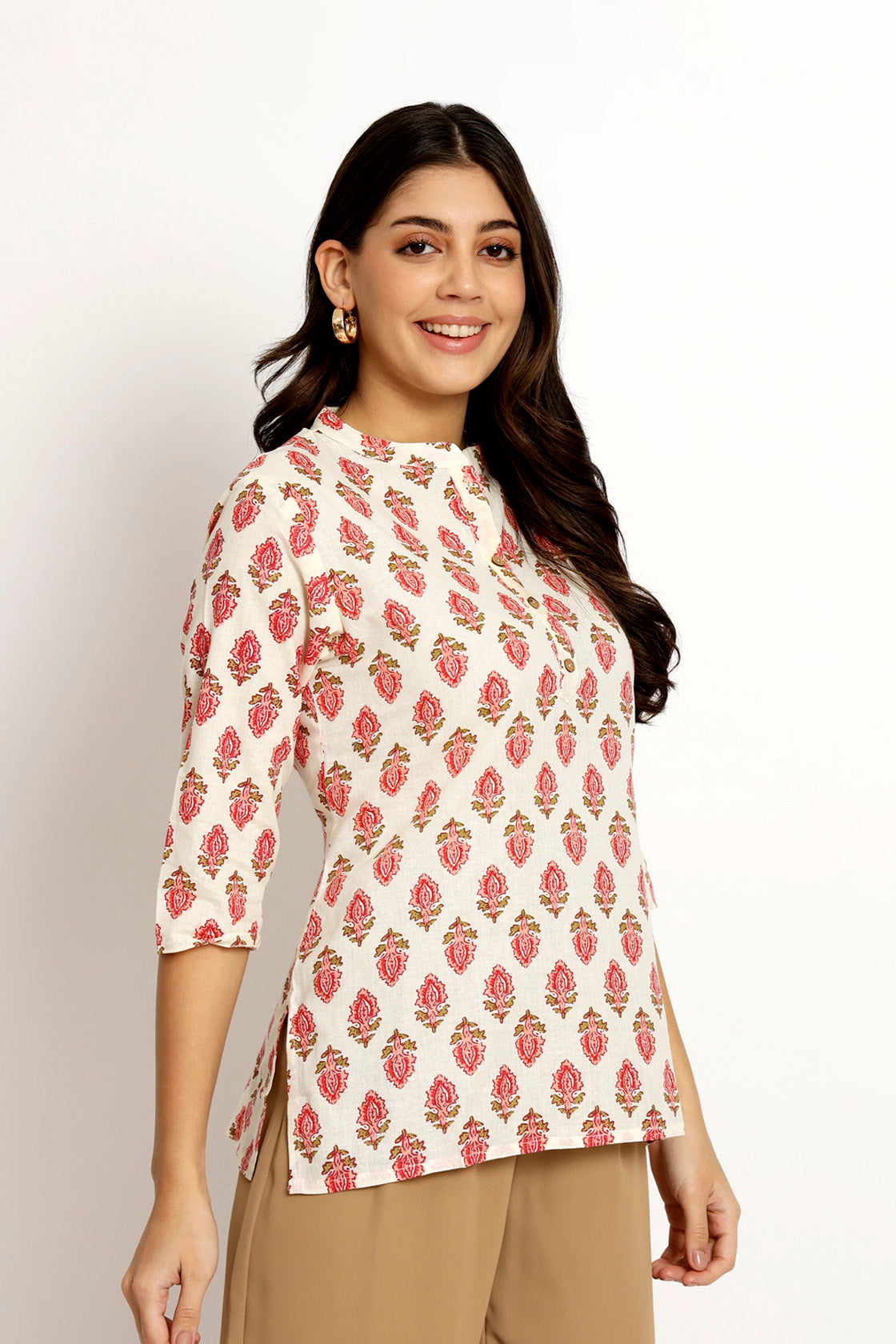 Semi-Casual Short Tunic