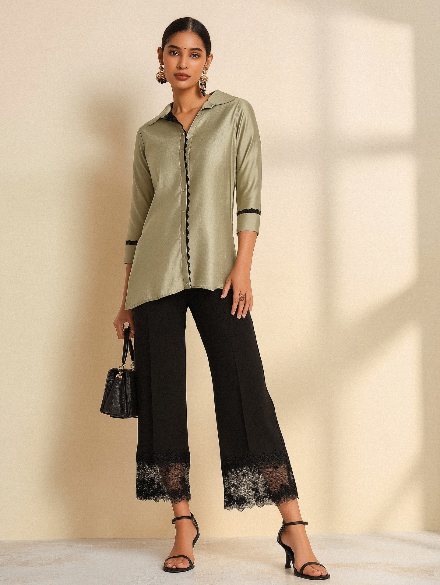 Silk Shirt Ivory