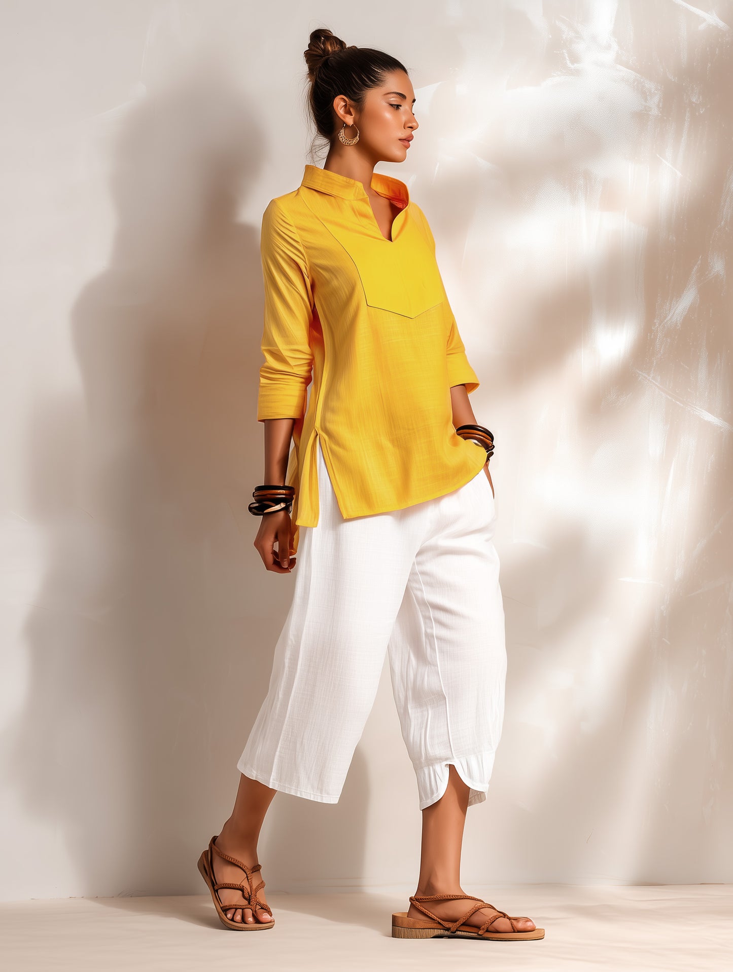 Solid Mango Tunic