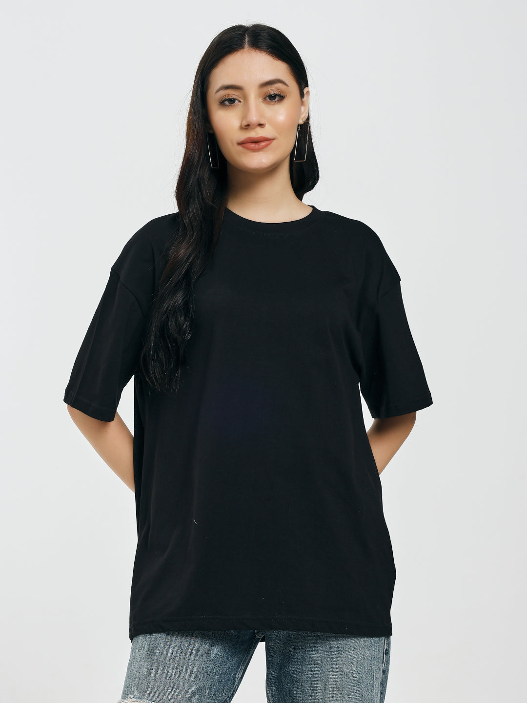 Black Oversized T-Shirt