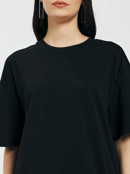 Black Oversized T-Shirt