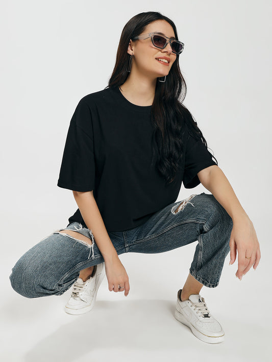 Black Oversized T-Shirt