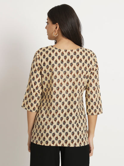 Block Printed Short Tunic