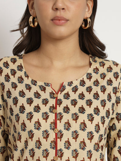 Block Printed Short Tunic