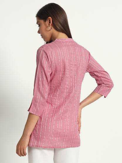 Plain Sailing Pink Short Tunic