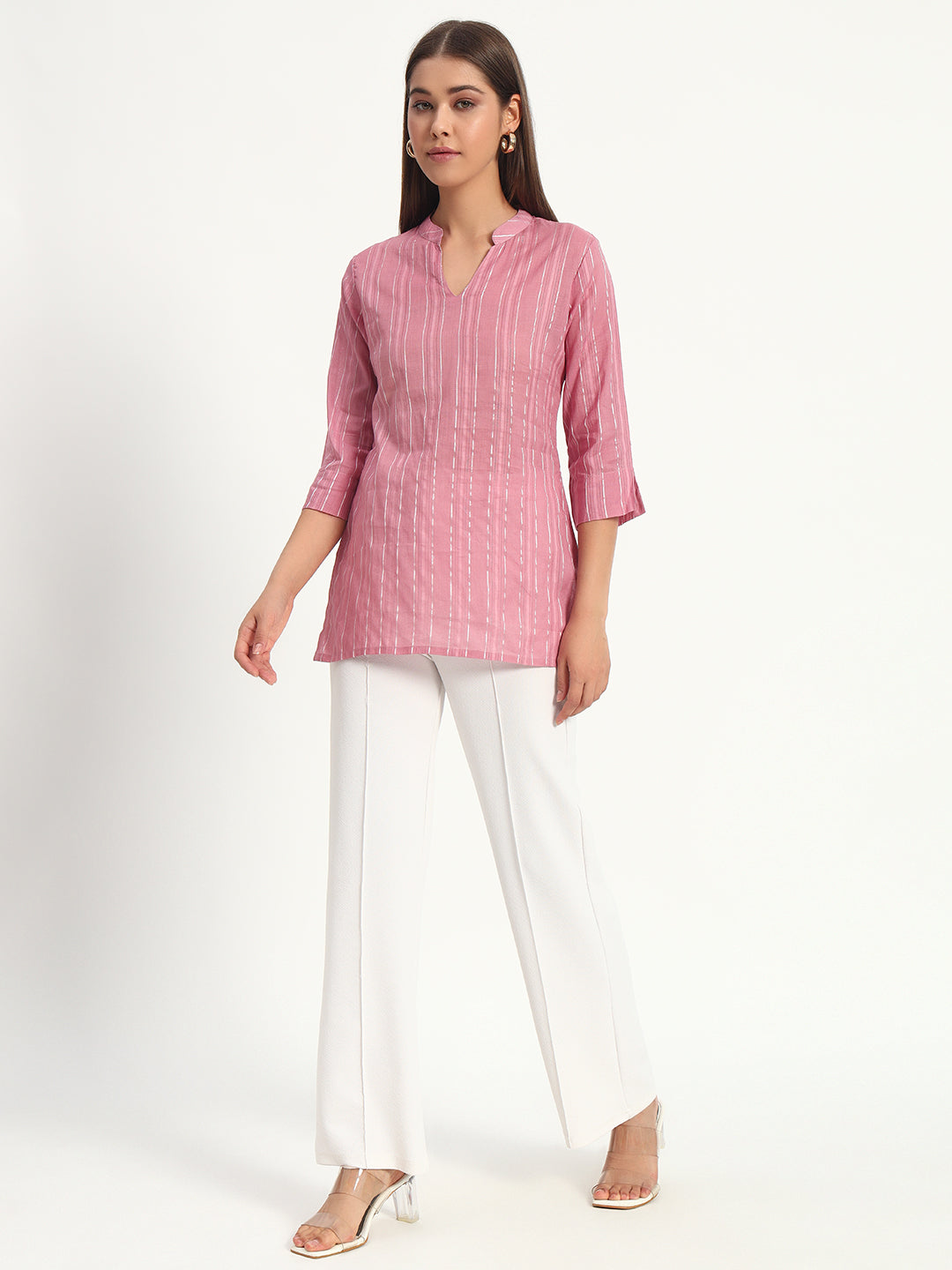 Plain Sailing Pink Short Tunic