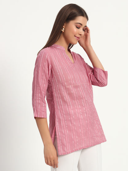 Plain Sailing Pink Short Tunic