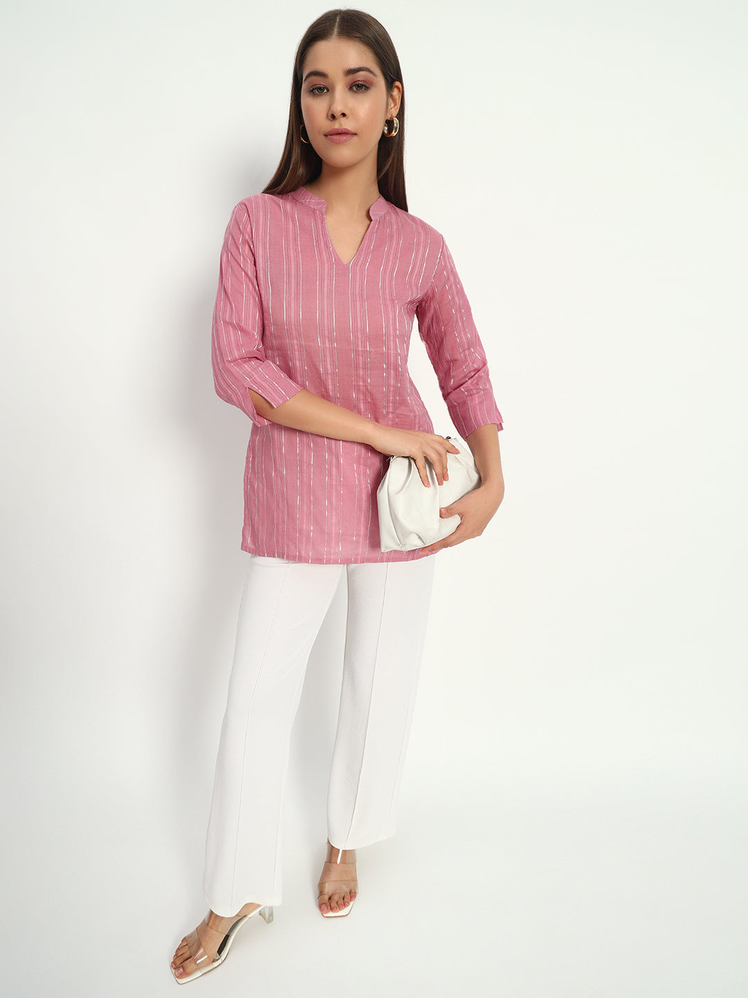 Plain Sailing Pink Short Tunic