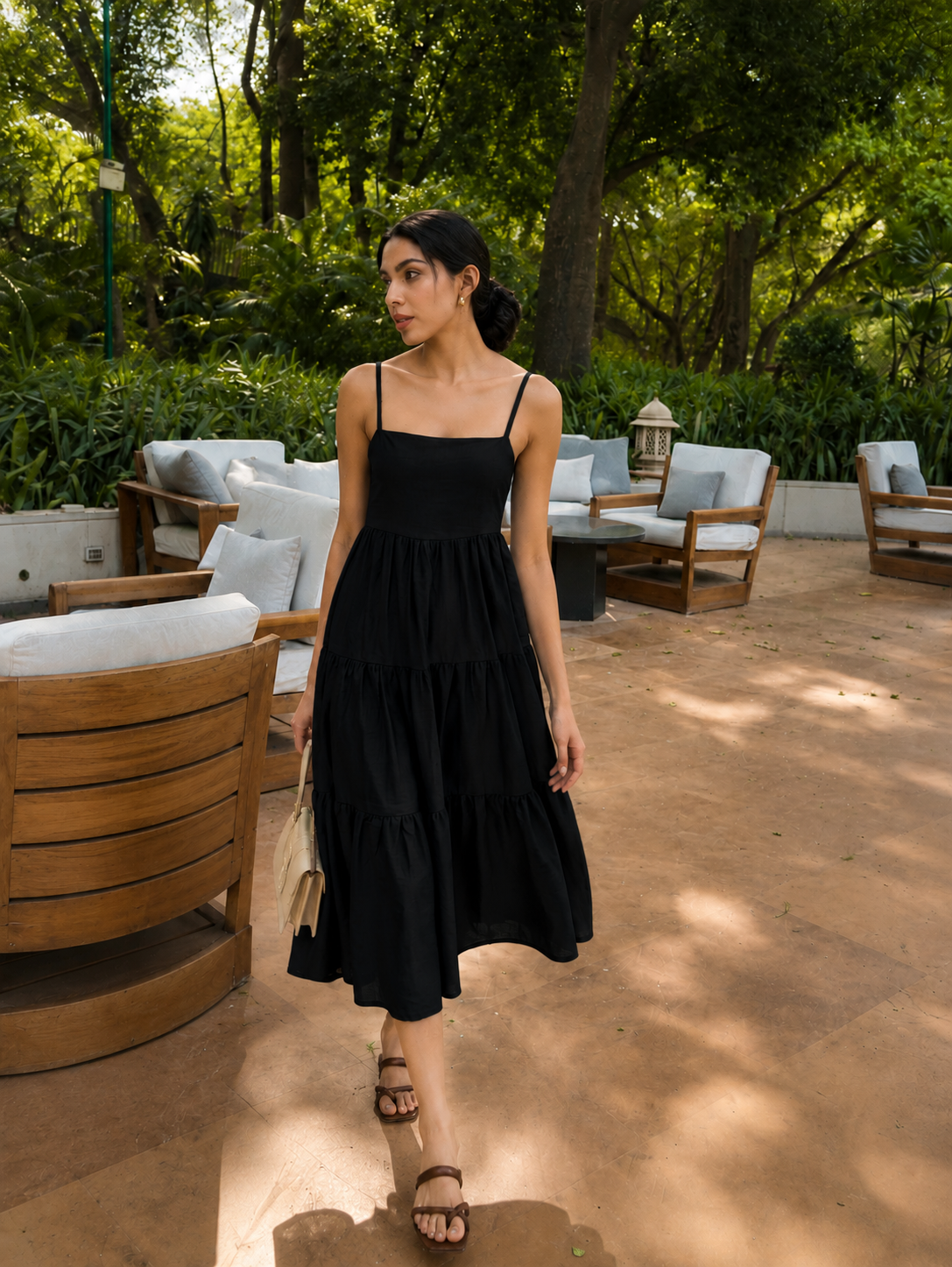 Black Layered Dress