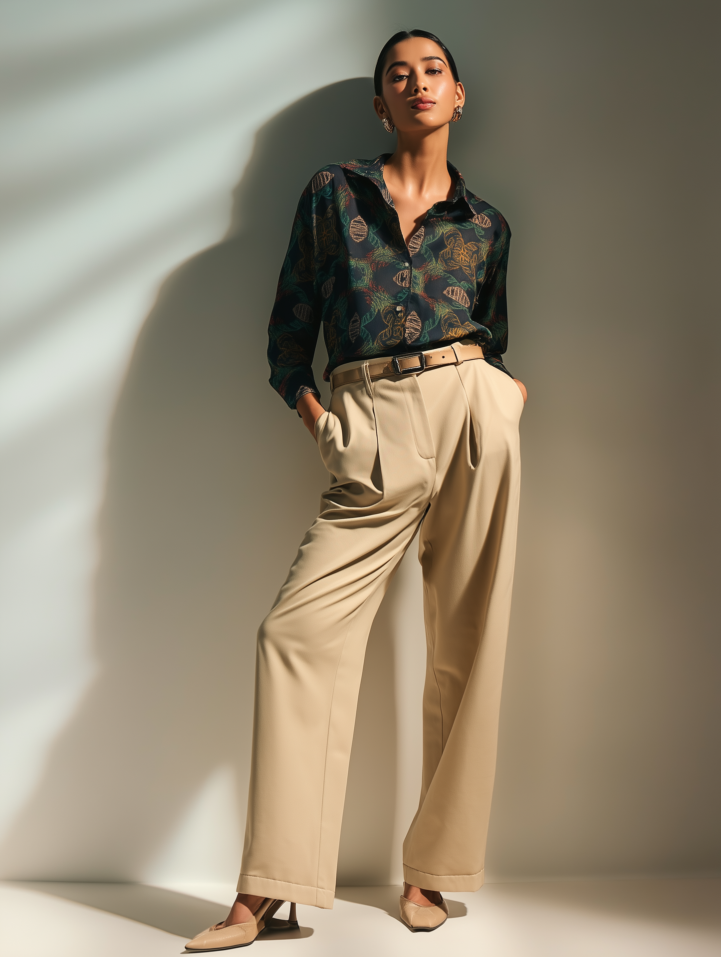 Matrix Print Shirt