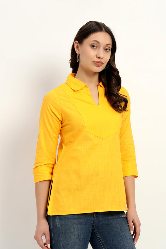 Solid Mango Tunic