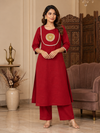 KALAA – Red Gota Work Embroidered Kurta Set