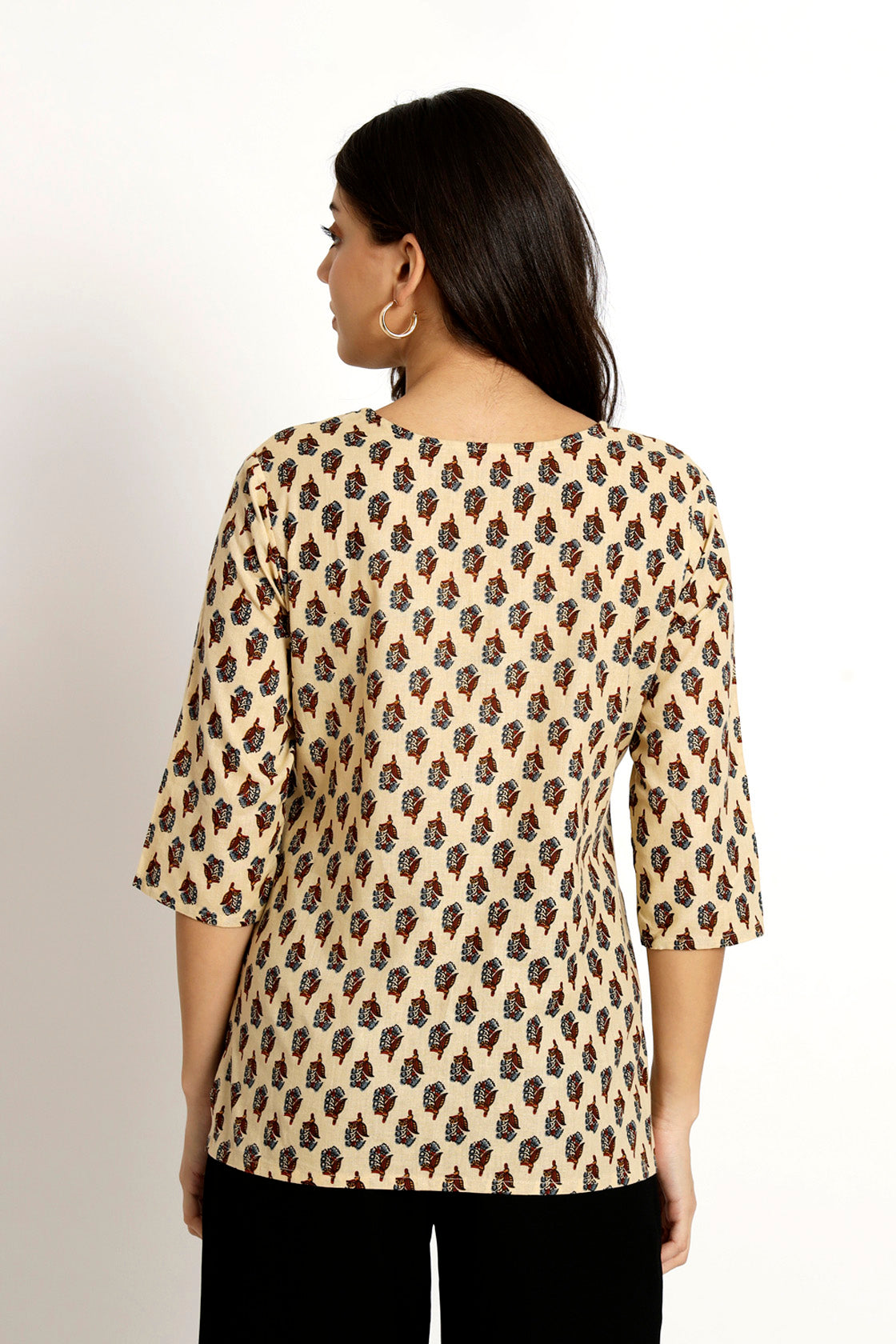 Block Printed Short Tunic