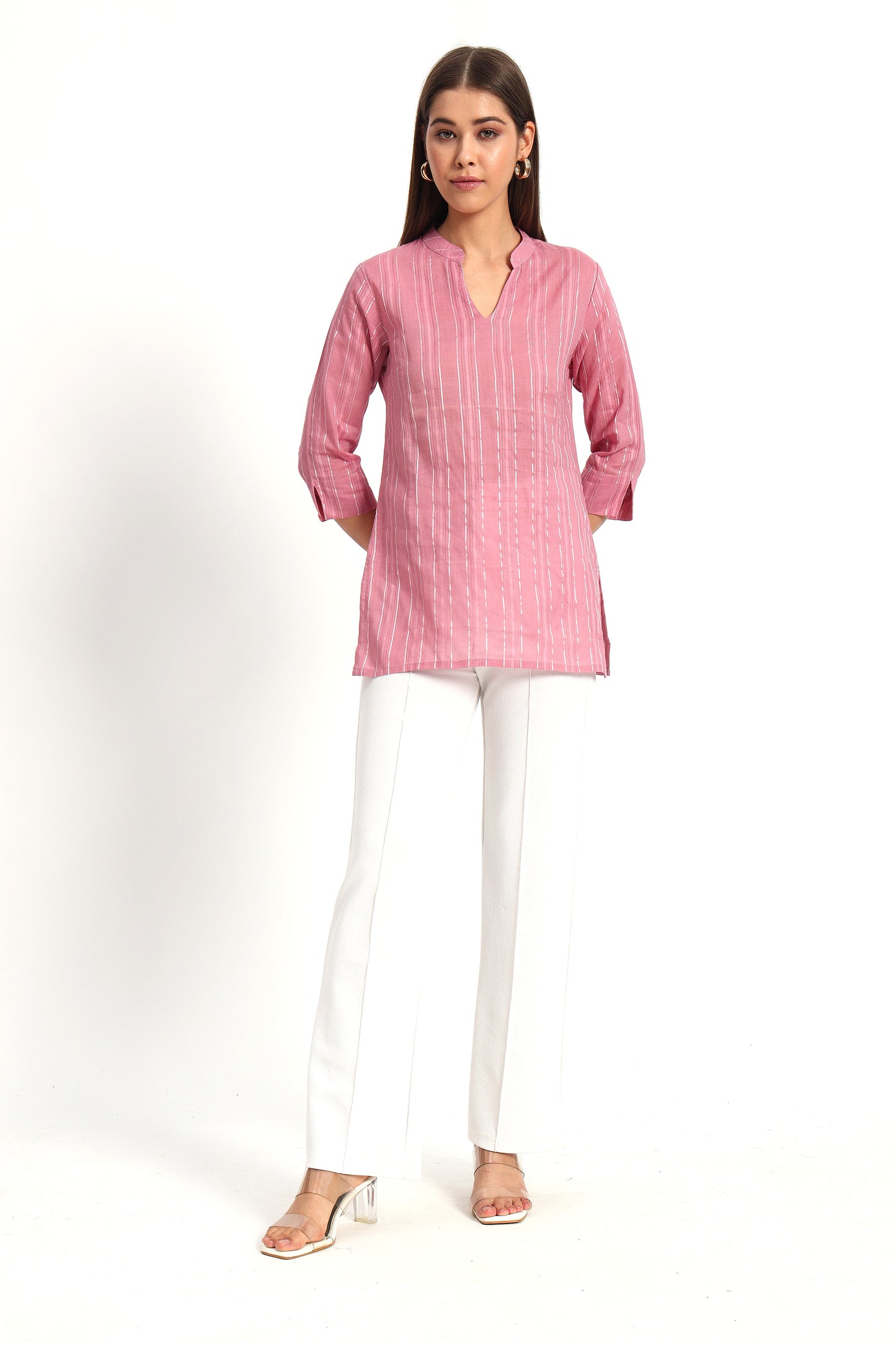 Plain Sailing Pink Short Tunic