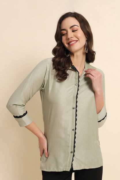 Silk Shirt Ivory