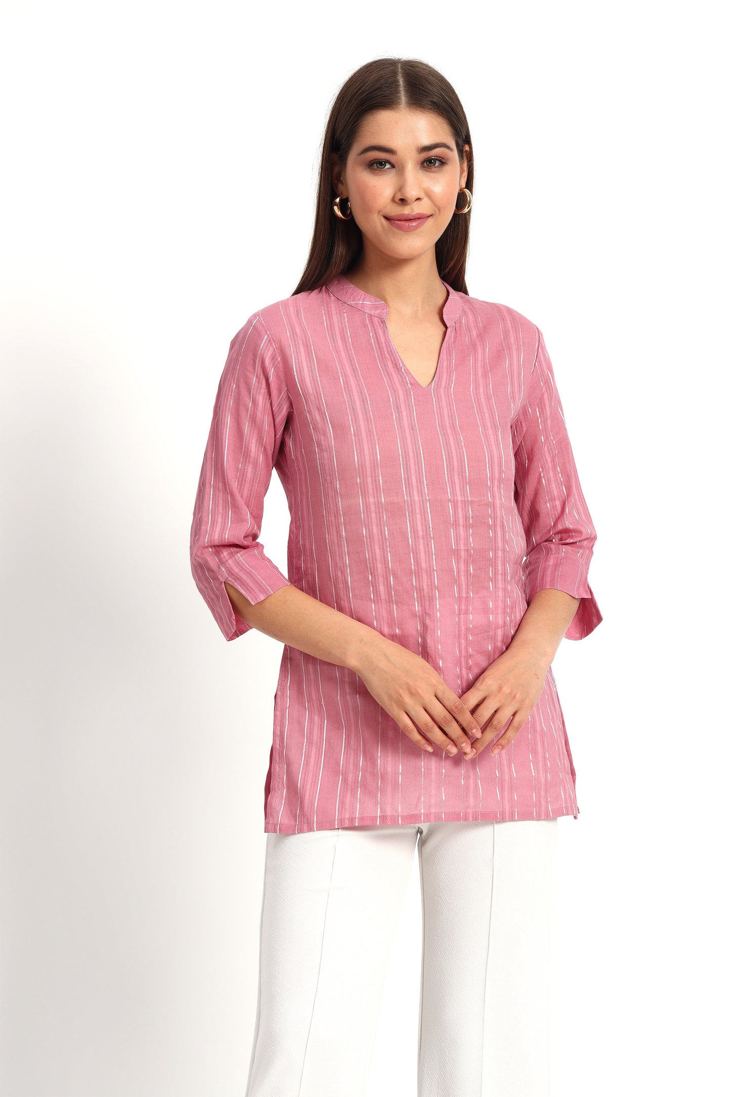 Plain Sailing Pink Short Tunic