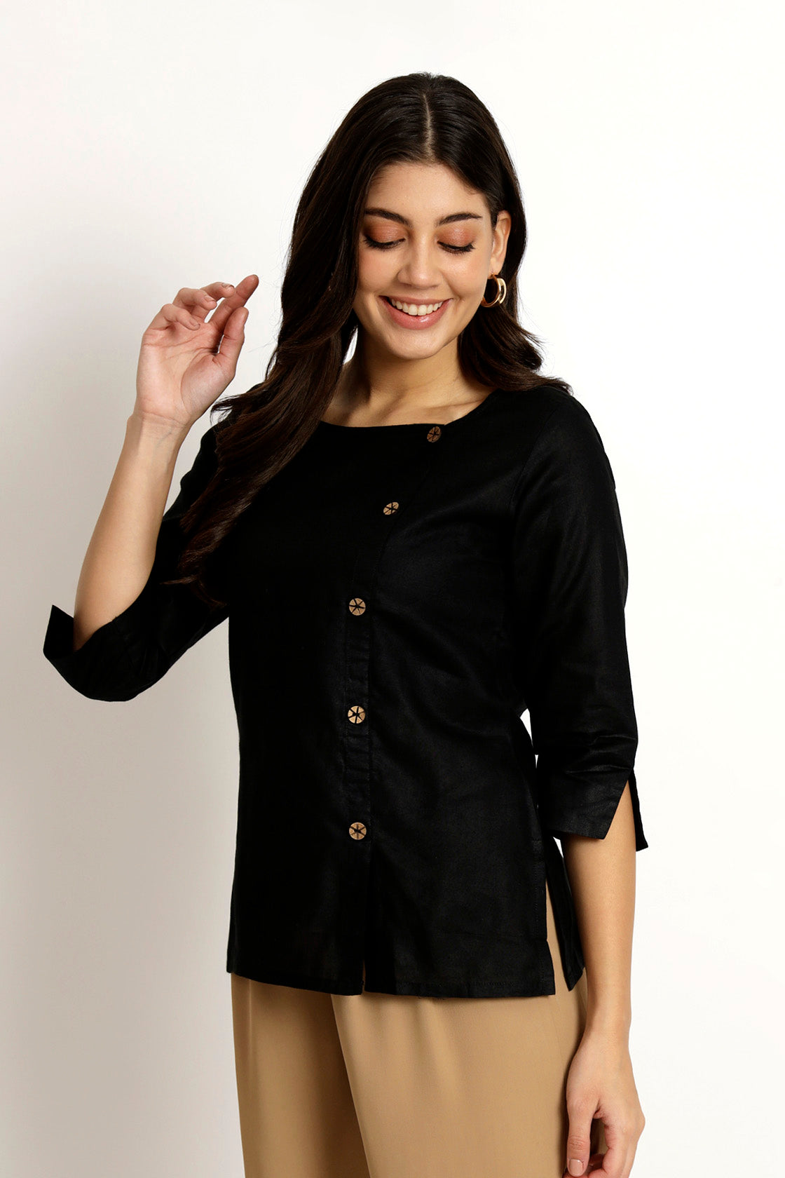 Black Short Tunic