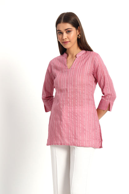 Plain Sailing Pink Short Tunic