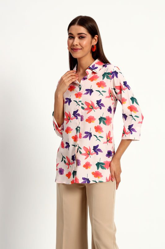 Floral Printed Shirt