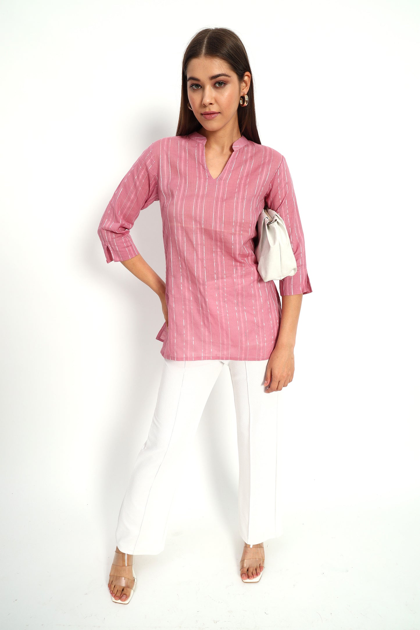 Plain Sailing Pink Short Tunic