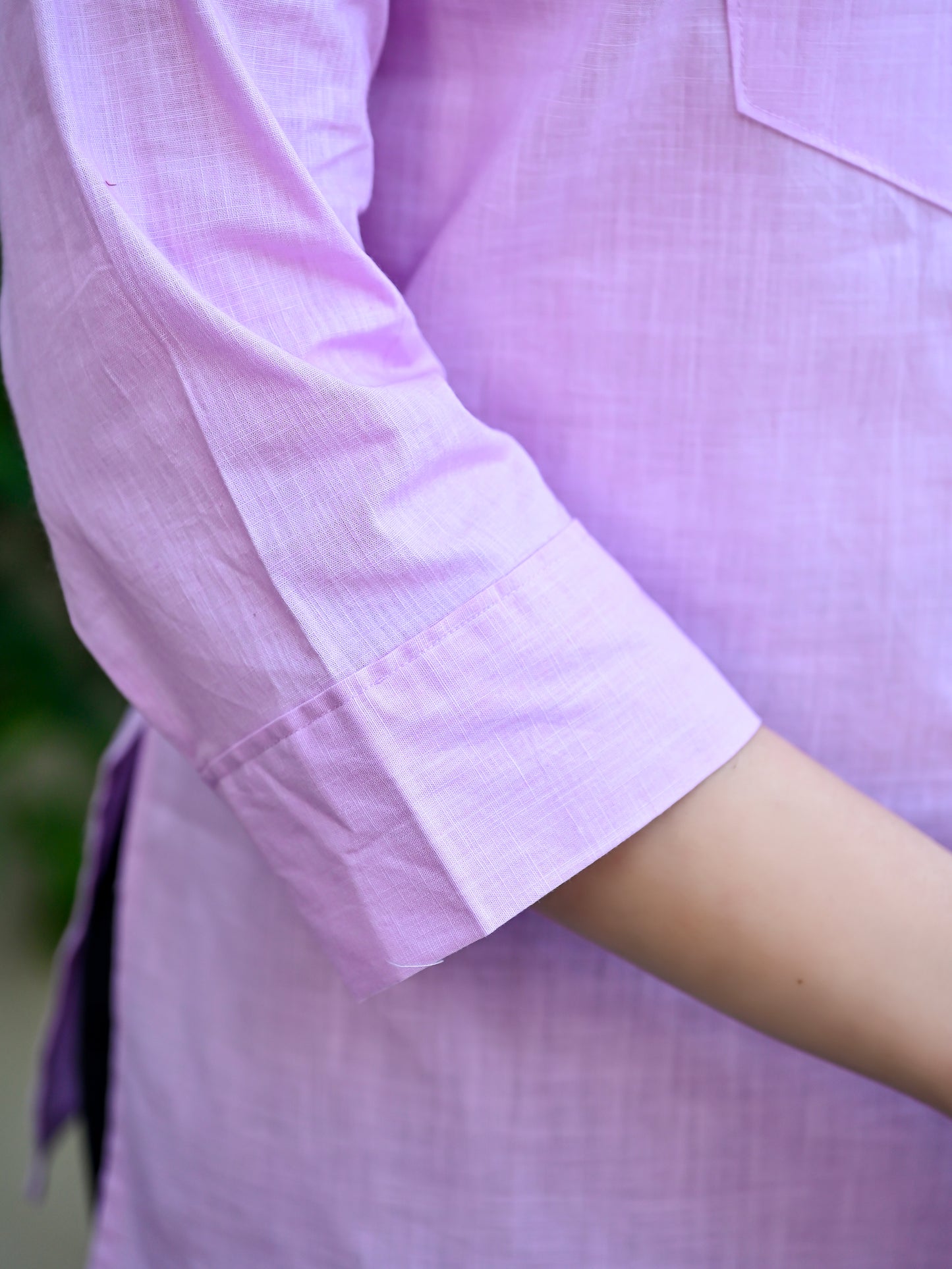 Solid Lilac Tunic