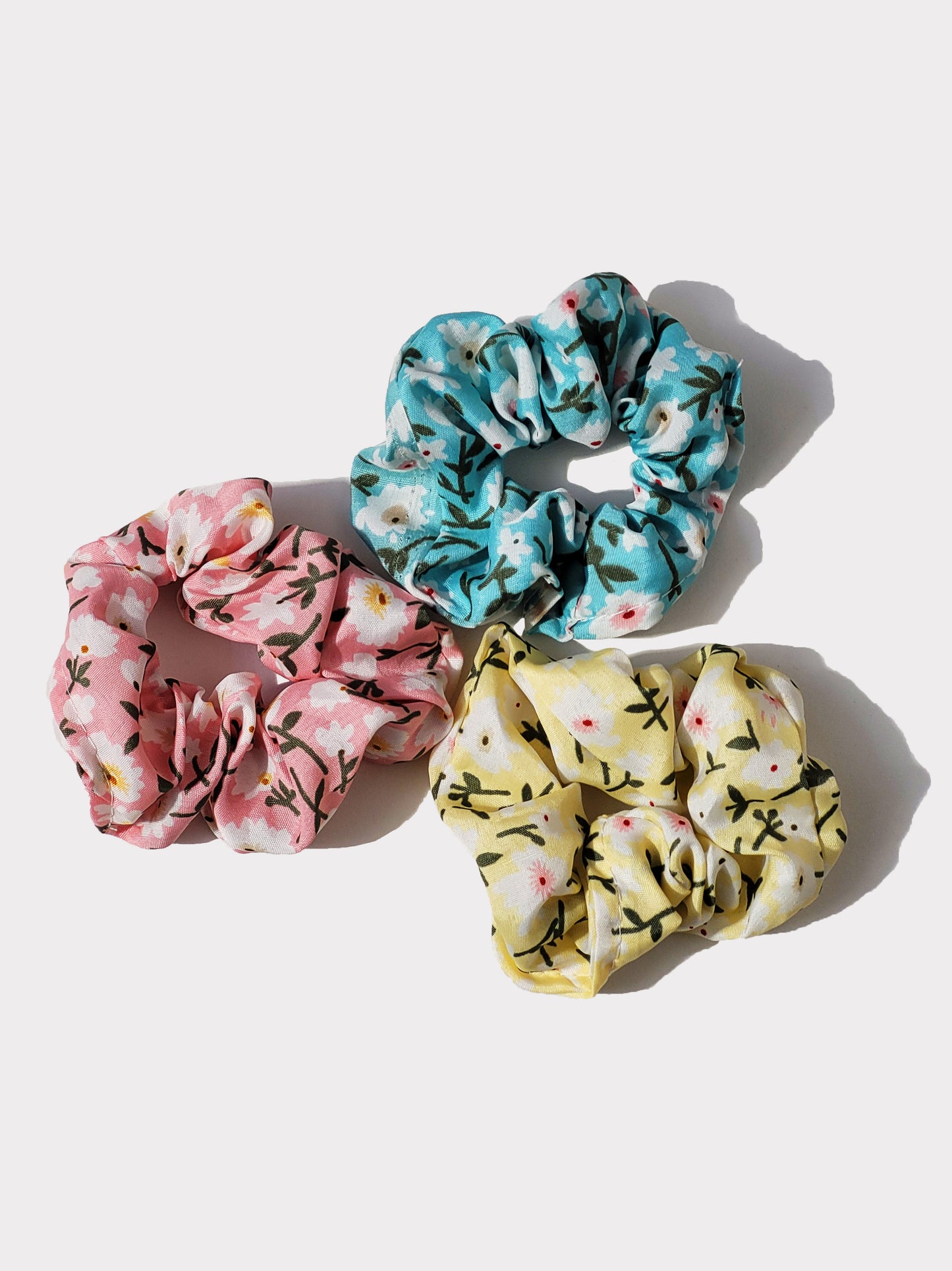 Printed Scrunchies- Pack of 3