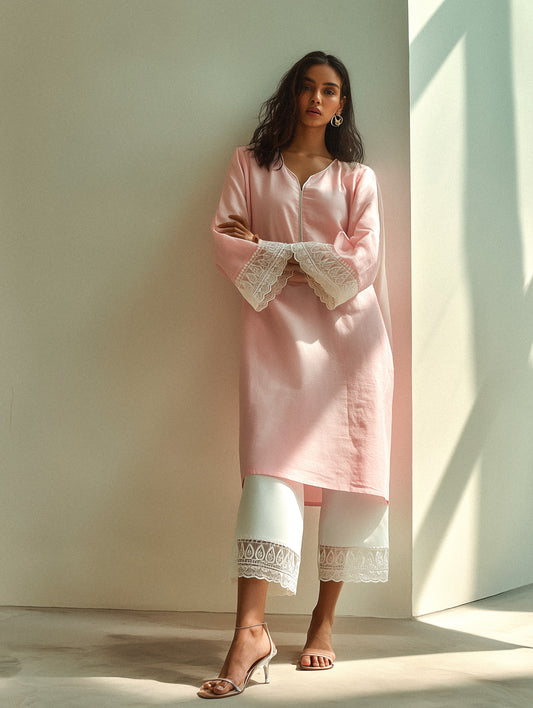 MEHER Blush Kurta Set