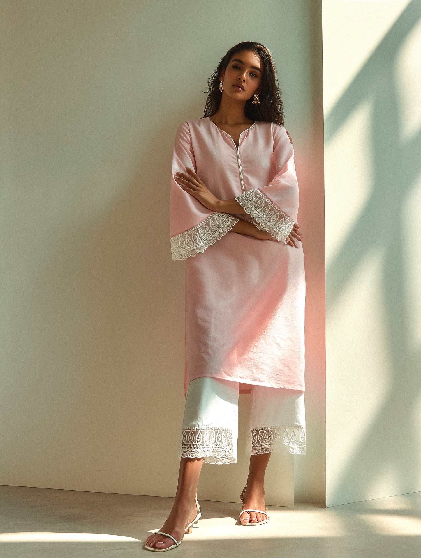 MEHER Blush Kurta Set