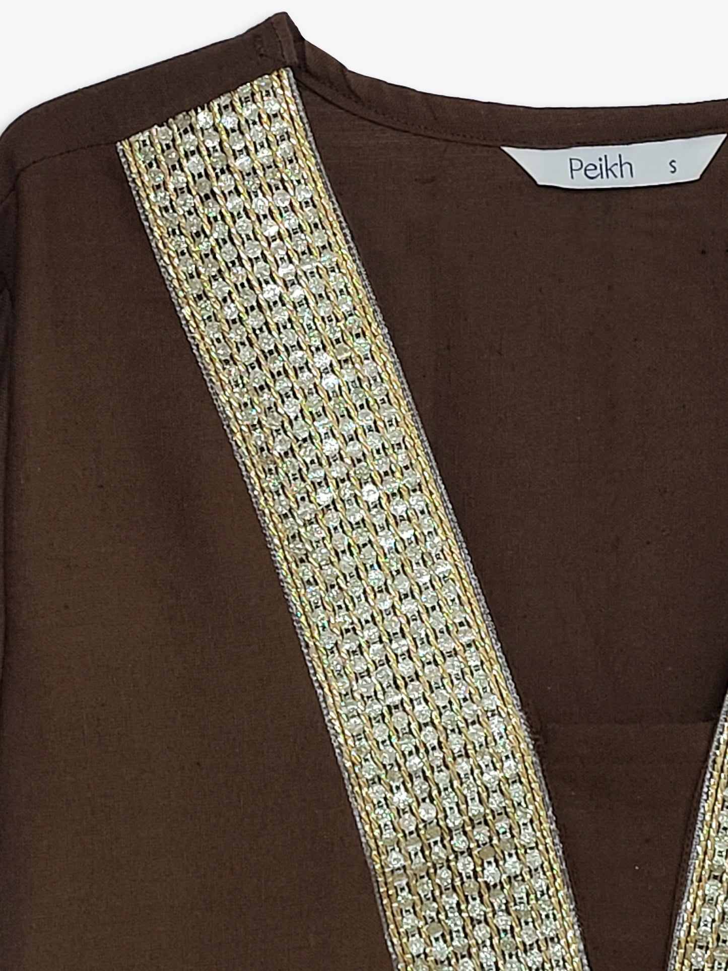 ZAHRA – Cocoa Kurta Set