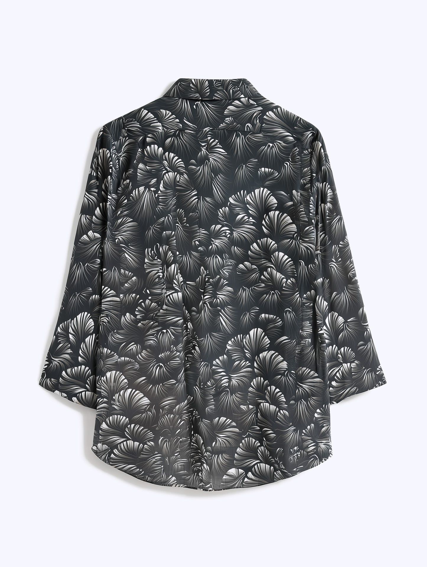 Georgette Satin Printed Shirt