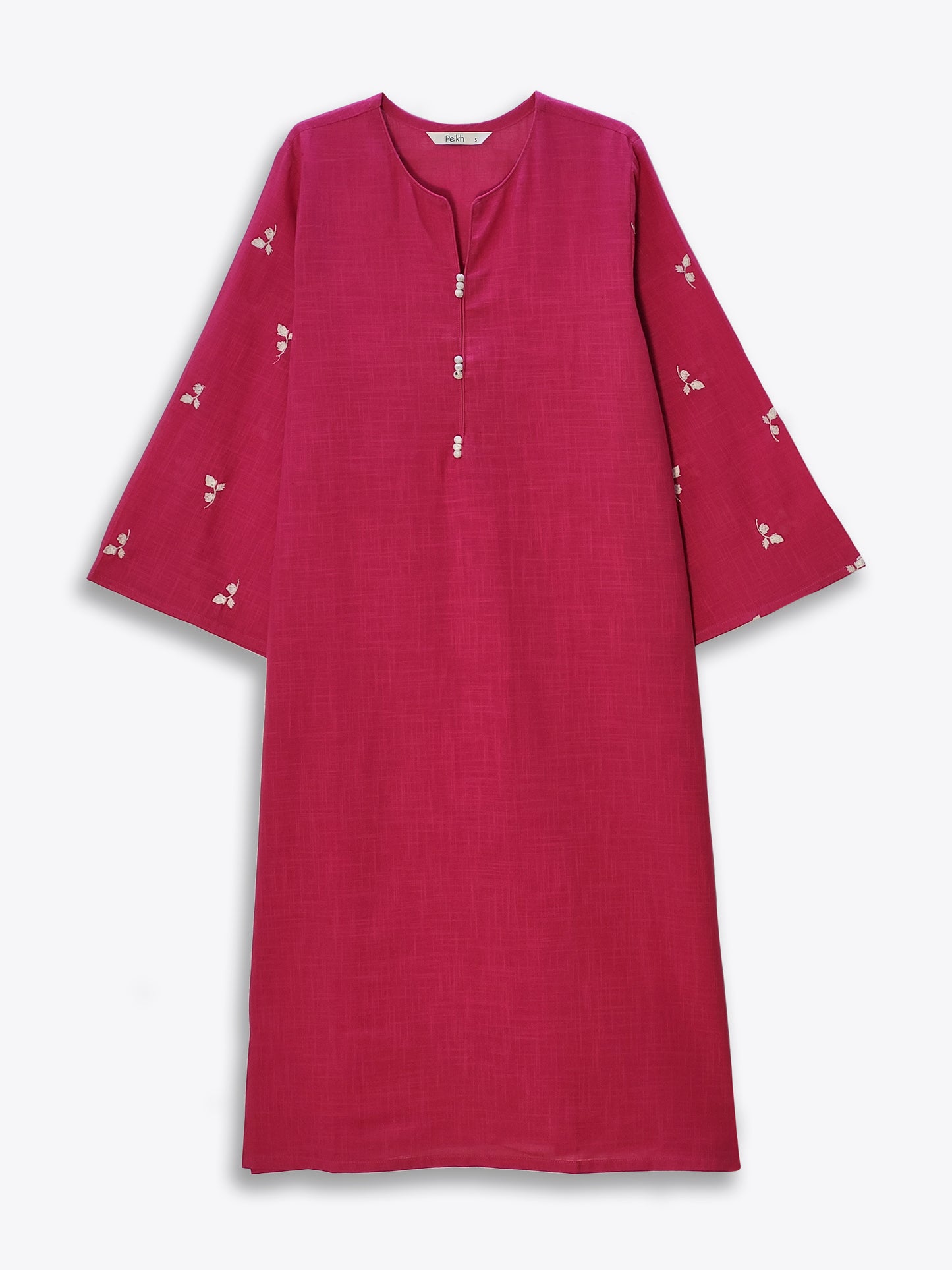 GULNAZ – Pink Embroidered Kurta Set