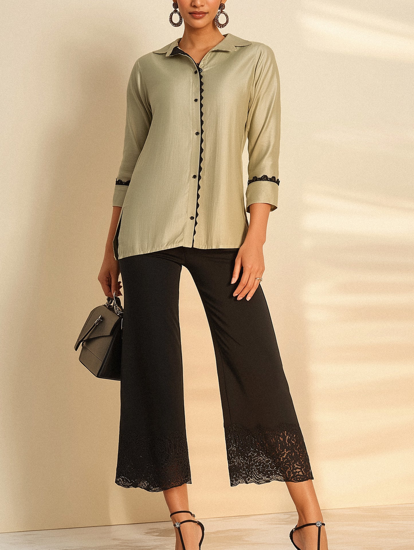 Silk Shirt Ivory