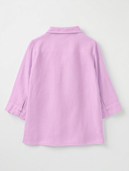 Solid Lilac Tunic