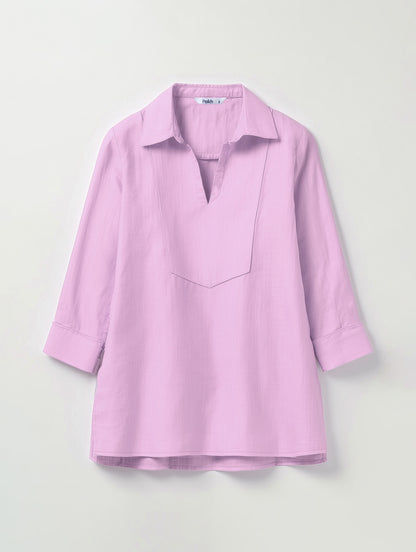 Solid Lilac Tunic