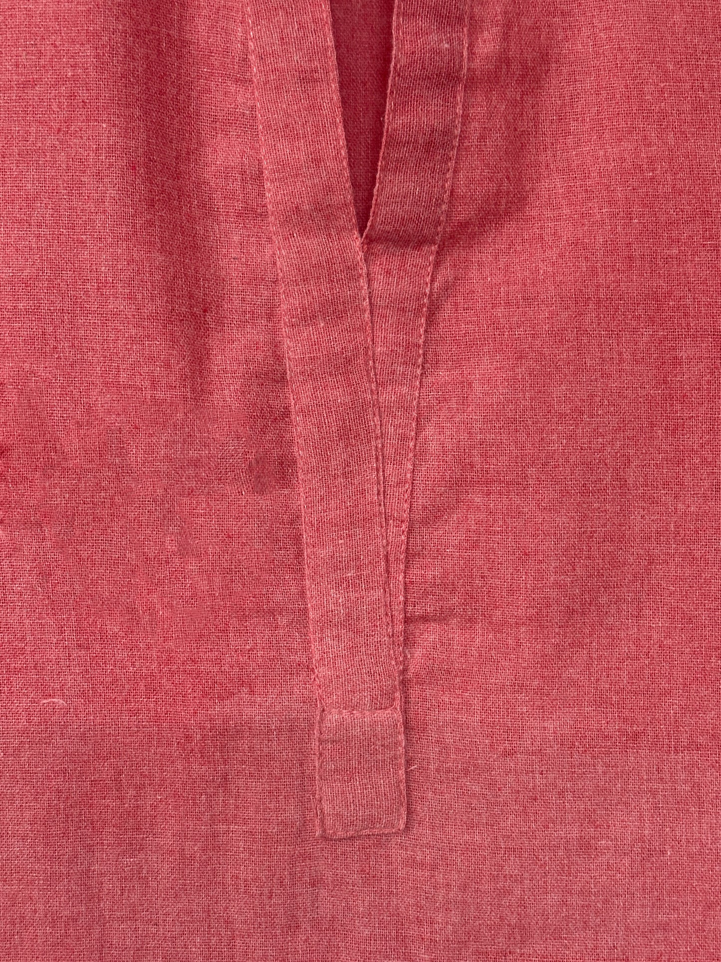 Mandarin Collar Mid-Length Kurta Set – Rose