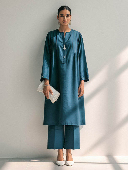 SAANJ Blue Kurta Set