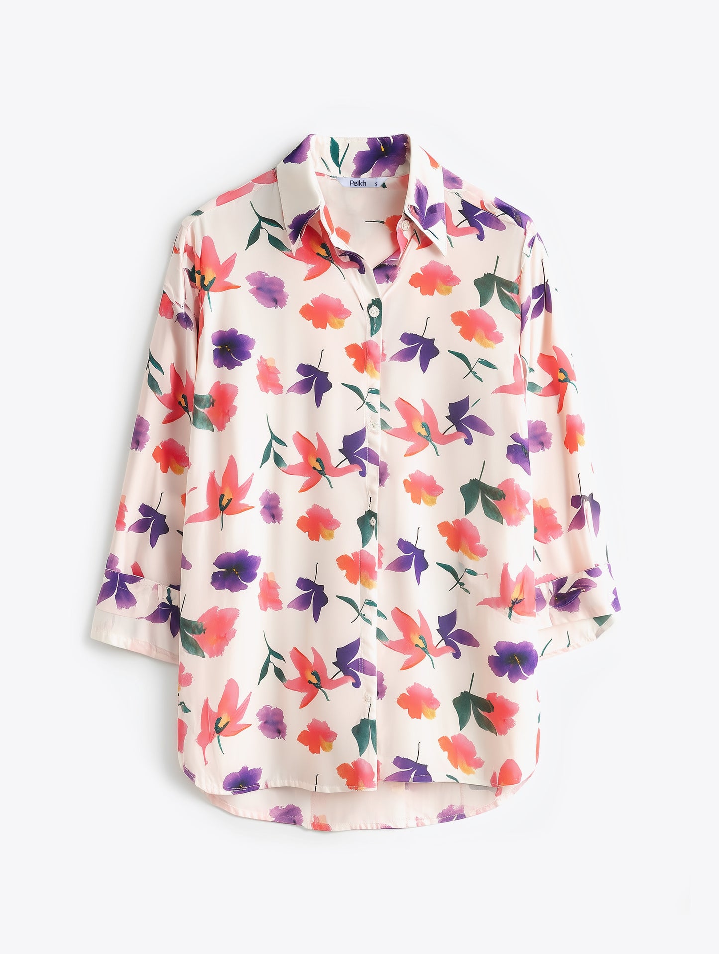 Floral Printed Shirt Style Shirt