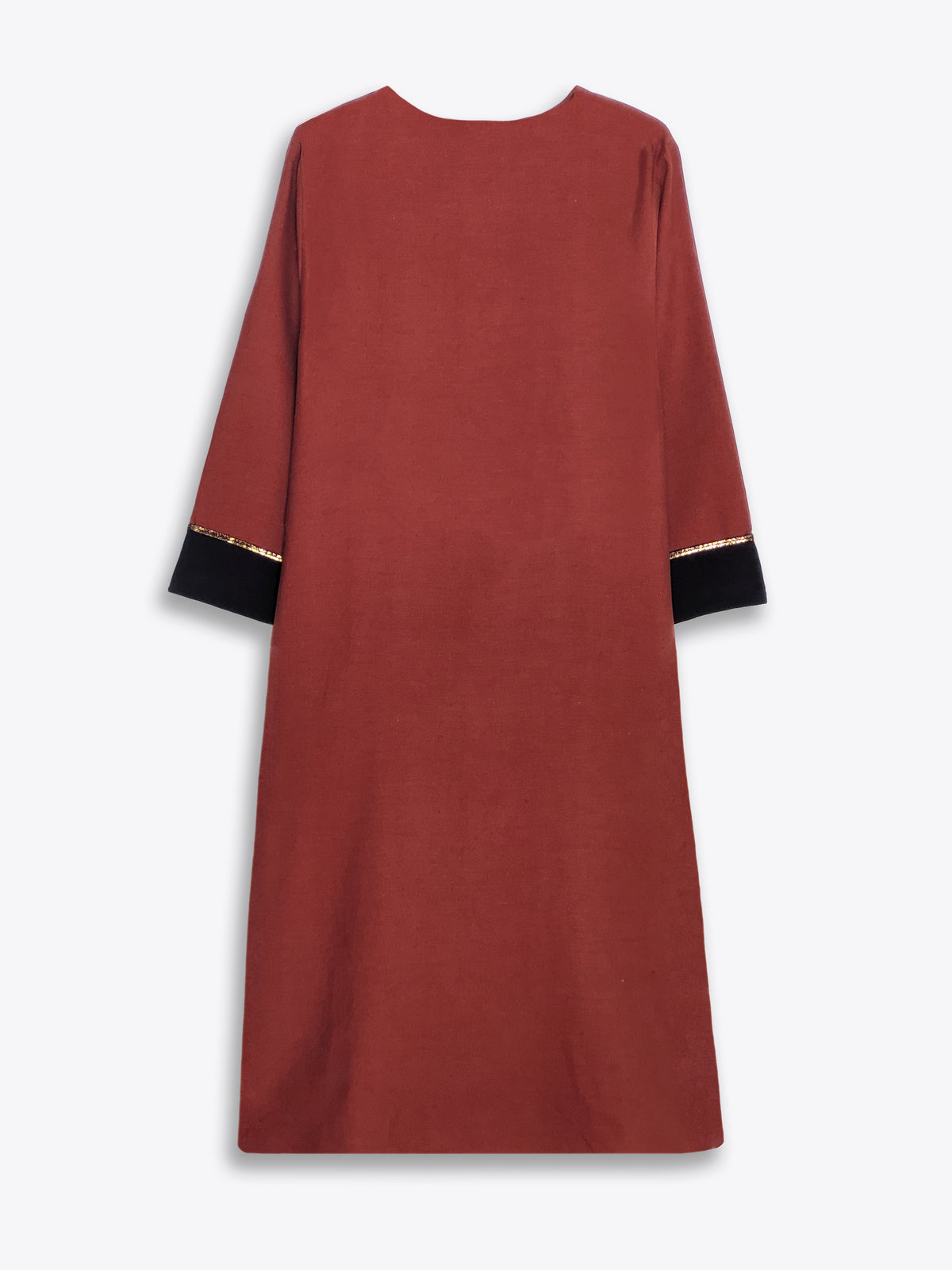 Rust Noir Kurta Set