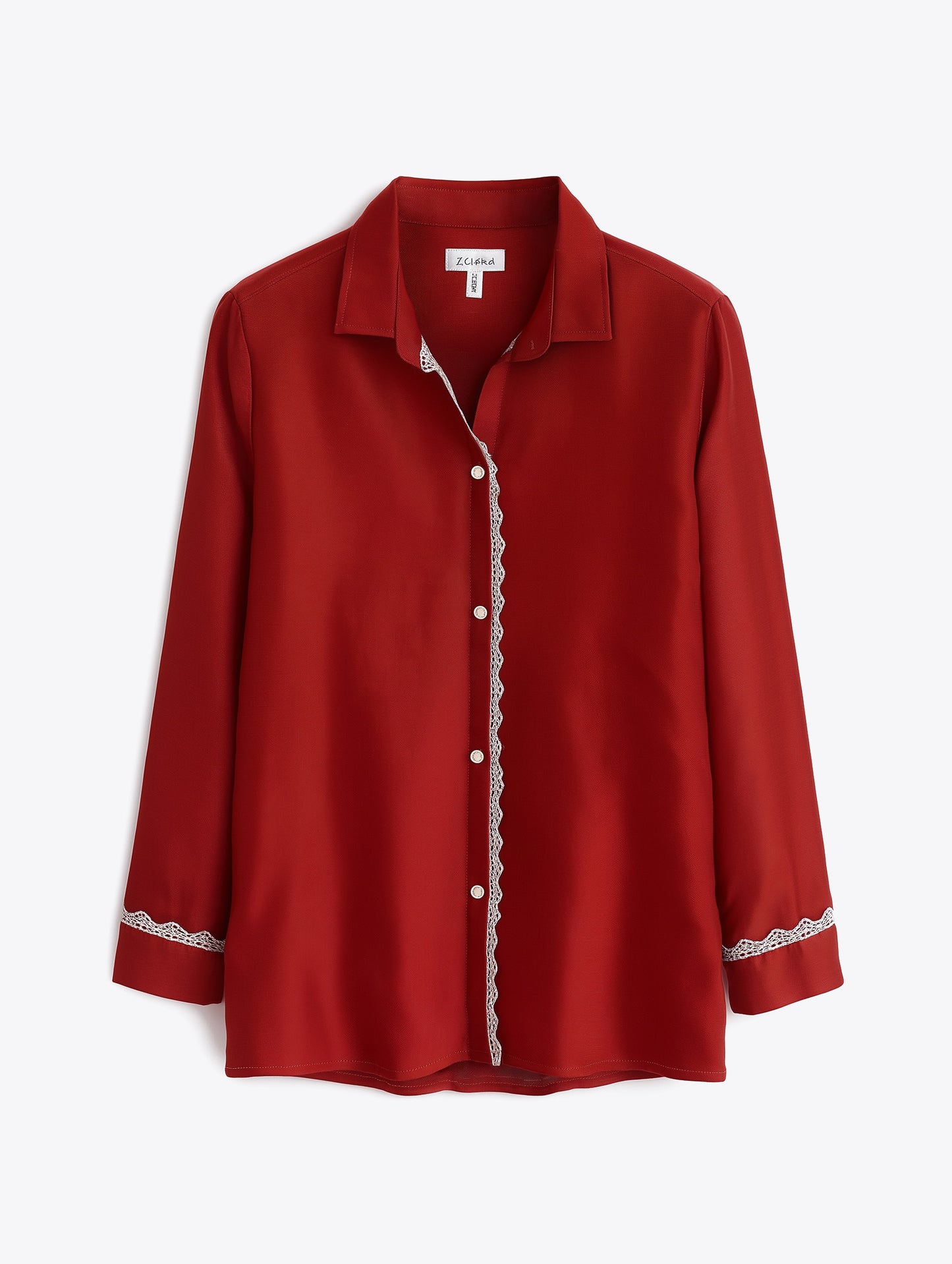 Silk Shirt Rust