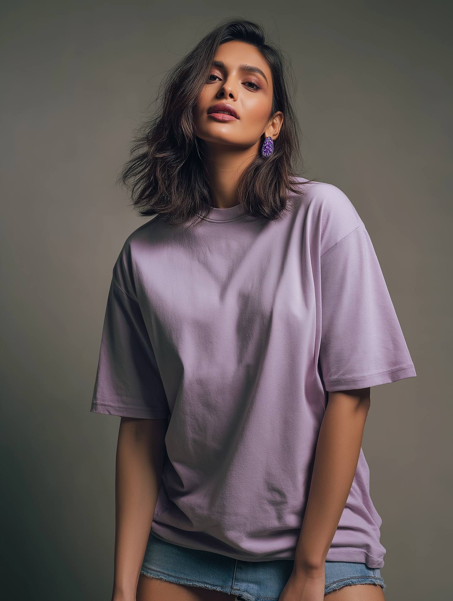 Lilac Oversized T-Shirt